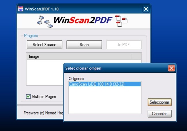 WinScan2PDF 2