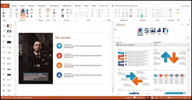 Power-user Premium 1.6.1871.0 | ปลั๊กอิน PowerPoint / Excel / Word 2