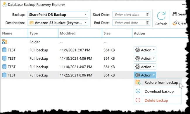 SQL Backup Master 