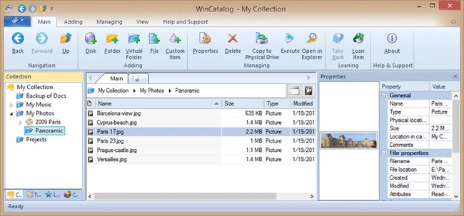 WinCatalog